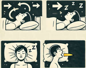 Position de sommeil et habitudes nocturne